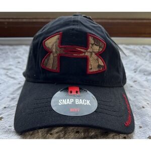 Under Armour Hat UA - Camo Logo & Under Brim - SnapBack New